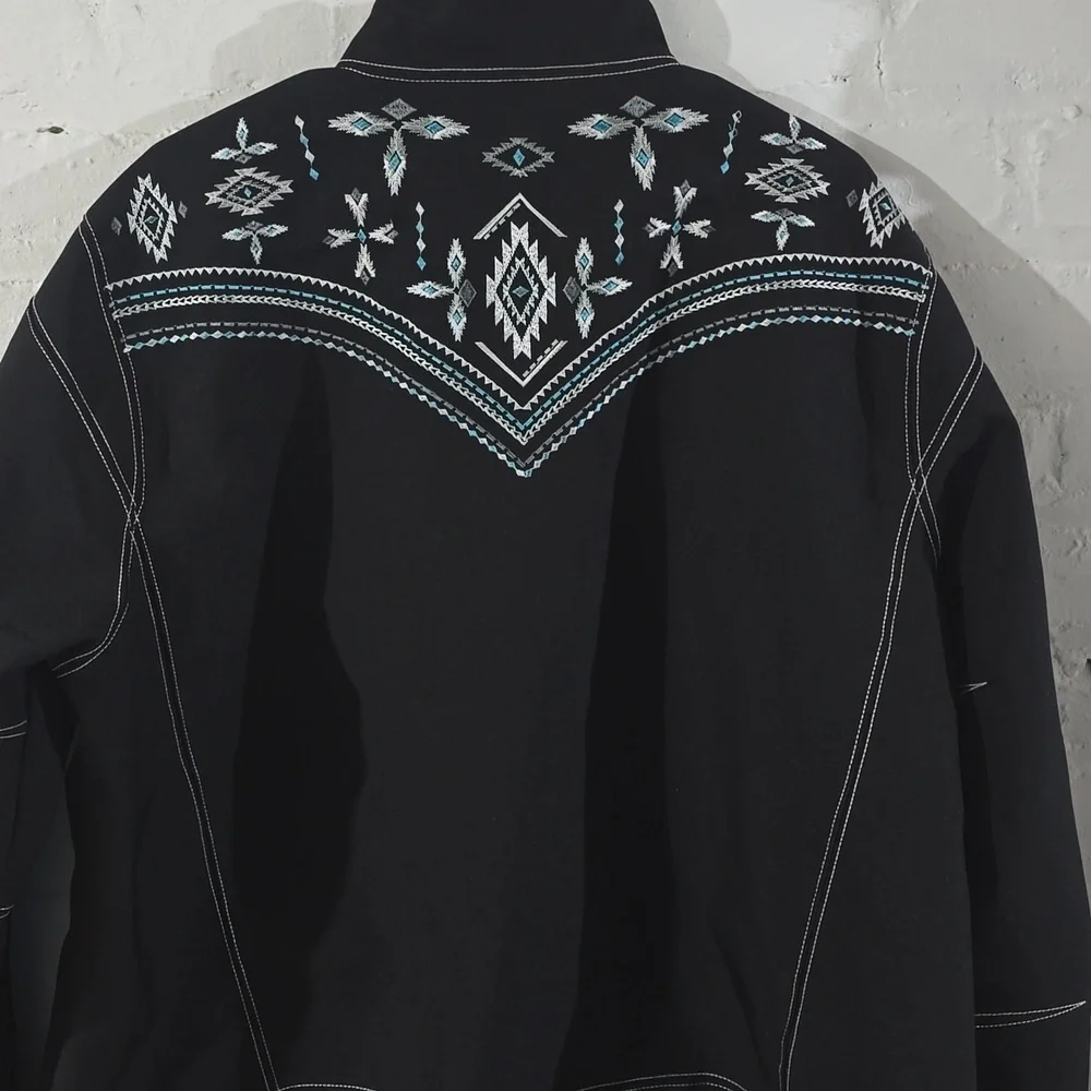 Cowgirl Hardware Black Embroidered Jacket - Picture 3 of 3